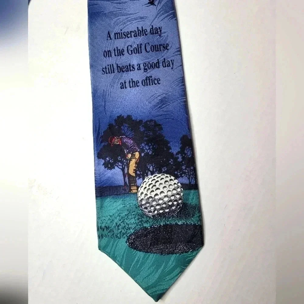 SPIKE MARKS GOLF Men's Necktie Vintage